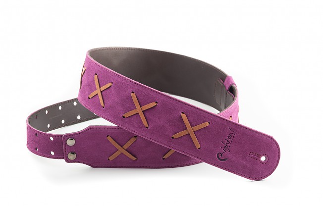 David Gilmour Purple Guitar strap inspired
